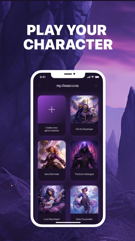 #2. Zephyr AI Dungeon Master (iOS) 由: Nadezhda Tereshkova