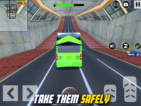 バスゲーム | トラックシュミレーター運転 ゲームのおすすめ画像3