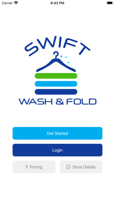 Swift Wash & Fold Screenshot