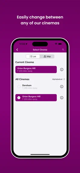 Game screenshot Orion Cinemas UK apk