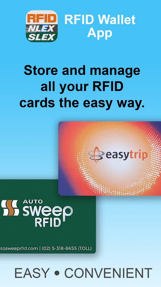 RFID Wallet EasyTrip AutoSweep - 5.0 - (iOS)