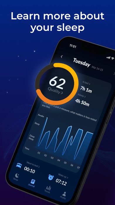 Sleep Tracker Journey Screenshot