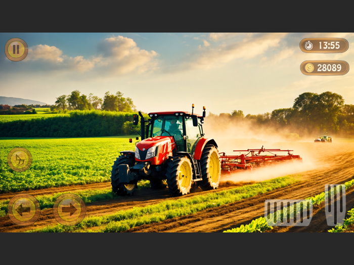 Tractor Farming Driving Games