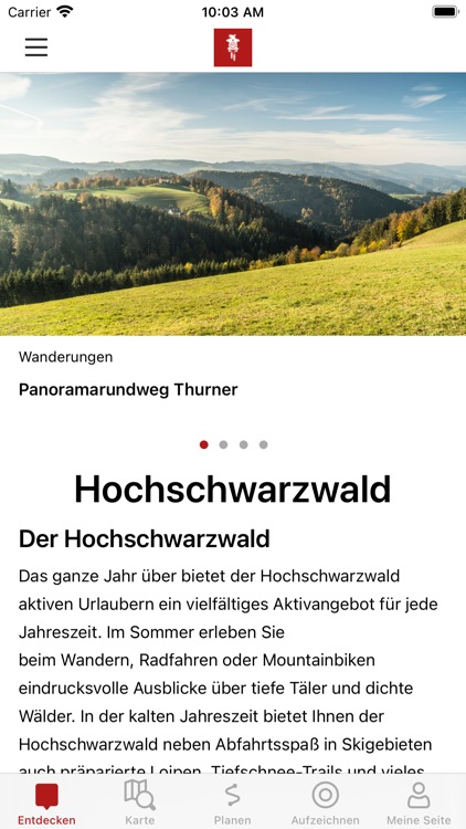 Hochschwarzwald Touren