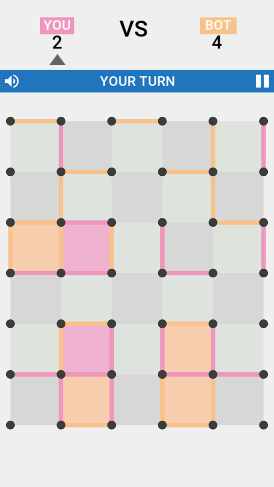 #5. Dots & Boxes - Classic (iOS) 由: Abhishek Aryan