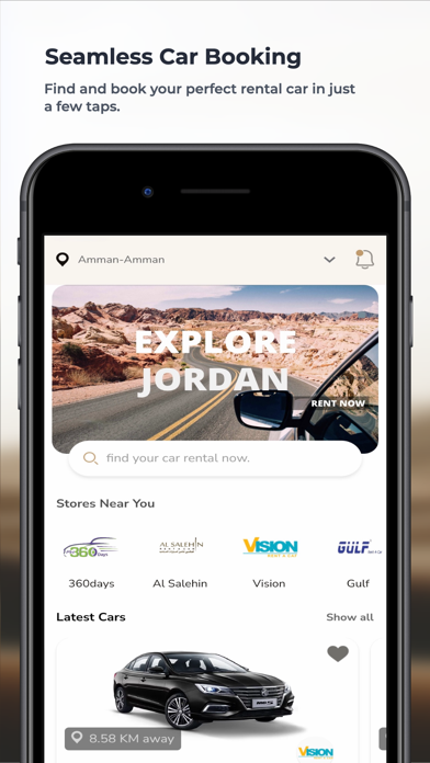 Jamal - Car Rental Jordan Screenshot