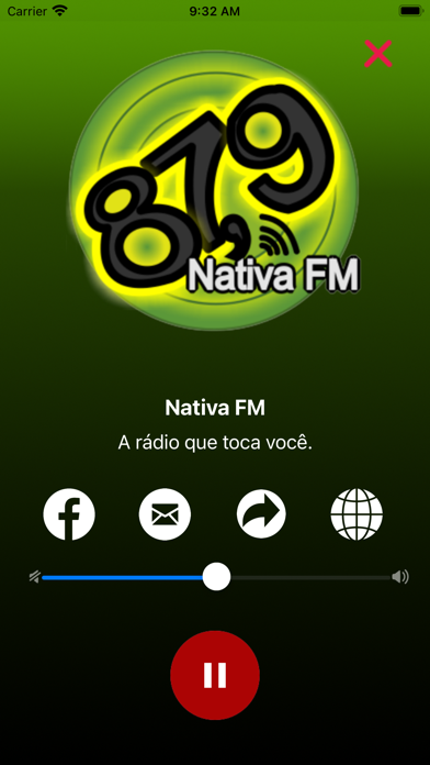 Rádio Nativa FM 87,9 Screenshot