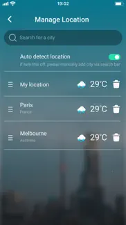 How to cancel & delete weather forecast - live radar 2