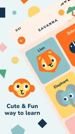Game screenshot Animal sounds & names for kids apk