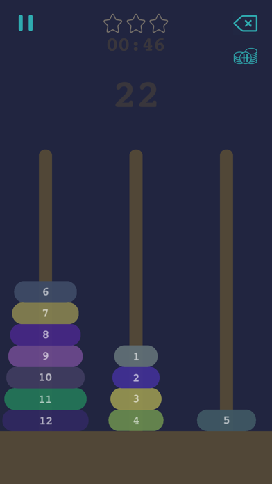 ハノイの塔 Touchのおすすめ画像2