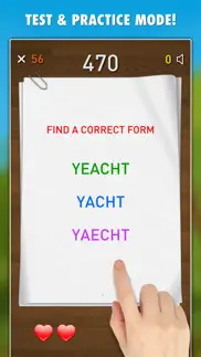 spelling test & practice pro iphone screenshot 4