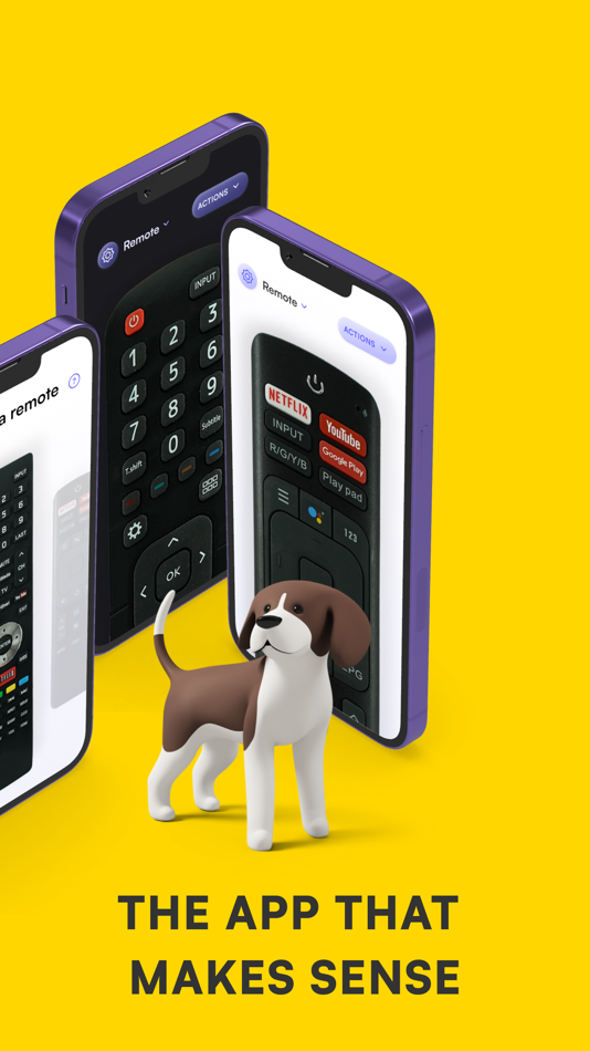 #2. His - SmartTV Remote Control (iOS) 由: Oz Shabbatth