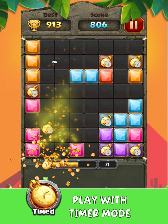 Screenshot #4 pour Block Blast : Puzzle Jewel