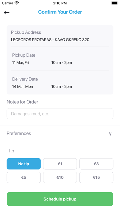 Premier Laundry Screenshot