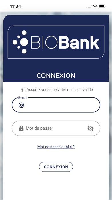 Biobank Screenshot