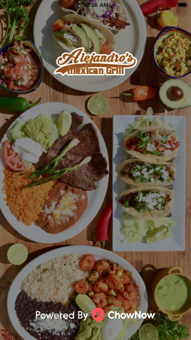 Alejandro's Mexican Food Screenshot