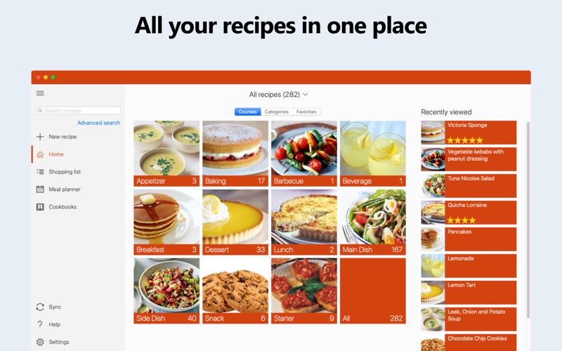 Recipe Keeper Screenshot