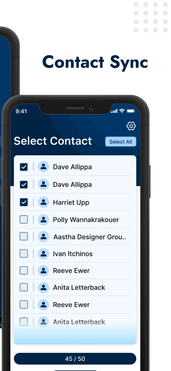 Contact Backup and Share
