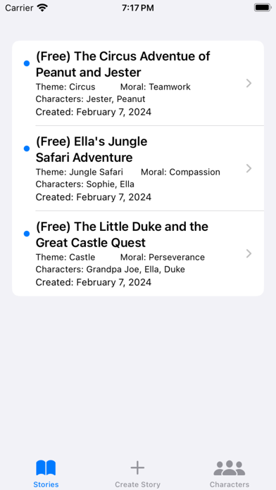 Create a Fable - Short Stories Screenshot