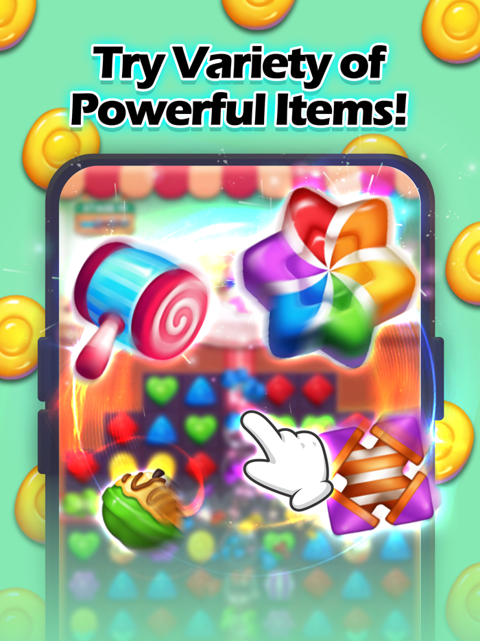 Sweet Candy POP Match3