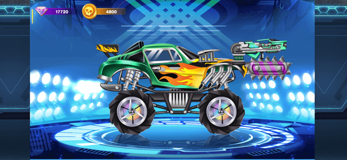 Monster Truck Battle Game