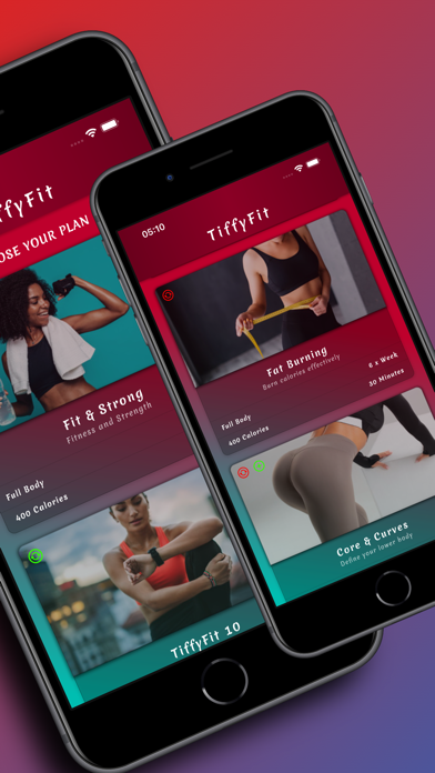 TiffyFit - Women Fitness App Screenshot