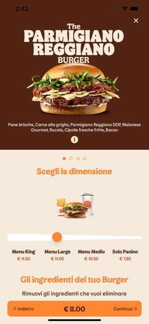 Burger King Italia su App Store