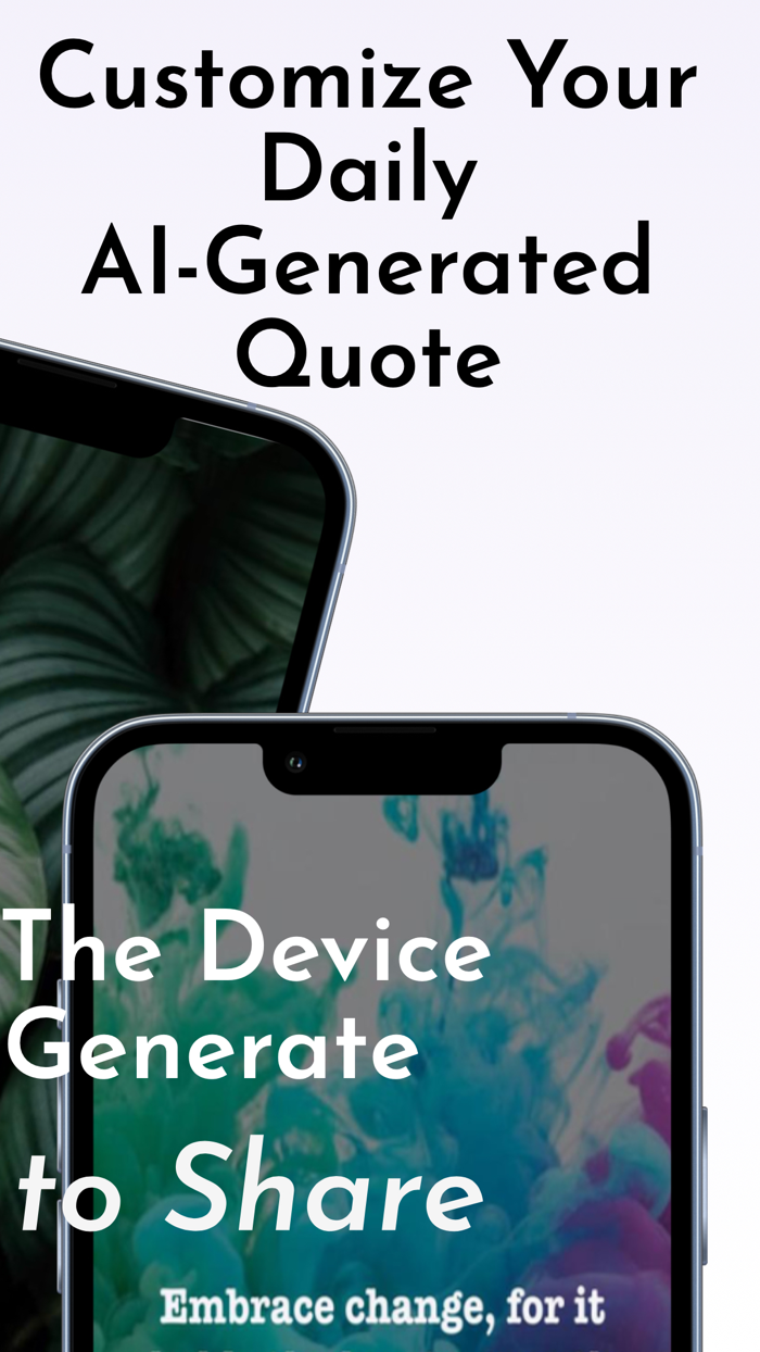 Quote Maker AI iPhone Widgets