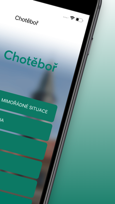 Moje Chotěboř Screenshot