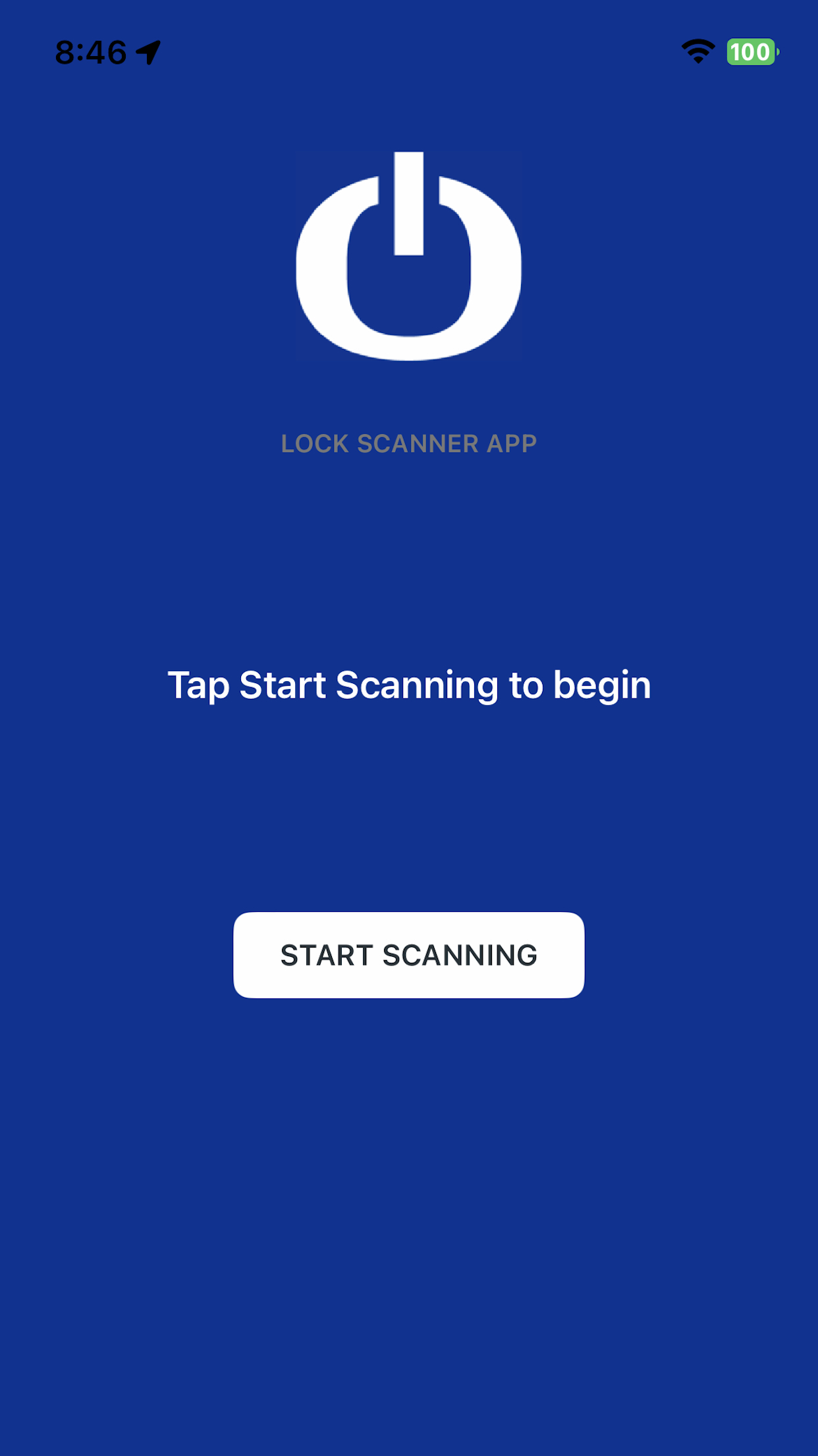 Wireless Lock Scanner