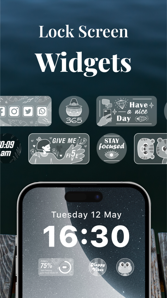 #6. Themes: Wallpapers and Widgets (iOS) 由: Petro Holovatyuk