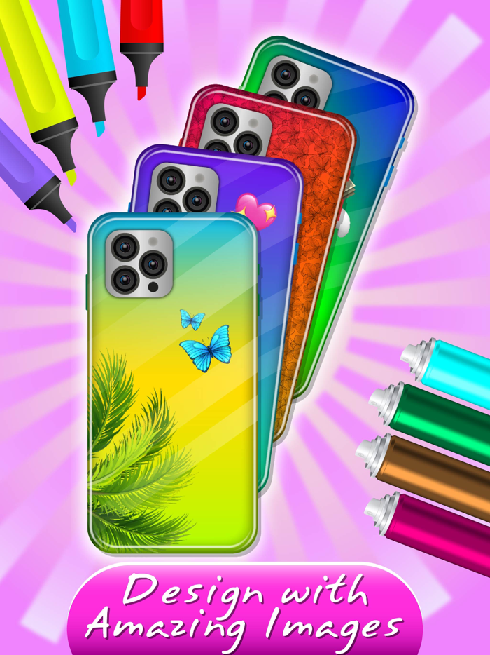 Phone Case DIY Tie Dye Game