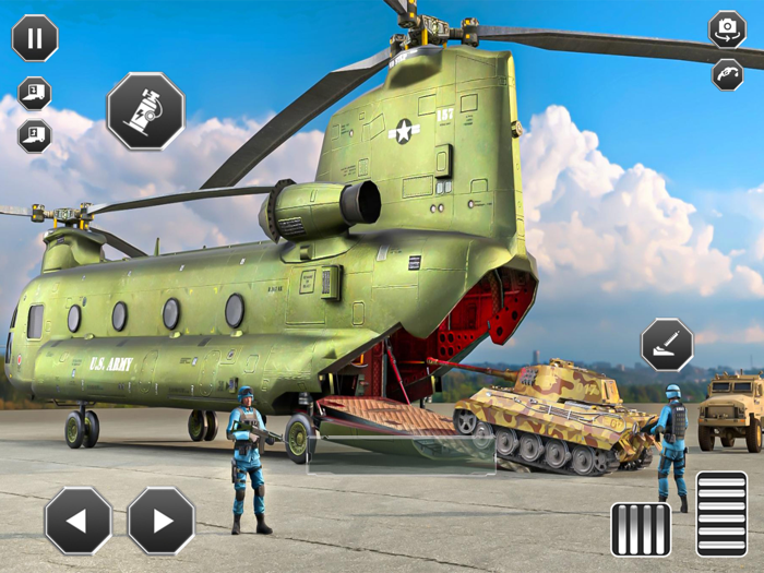 Military Truck Transport Games