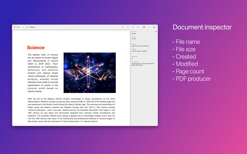 Screenshot #2 pour PDF Attributes