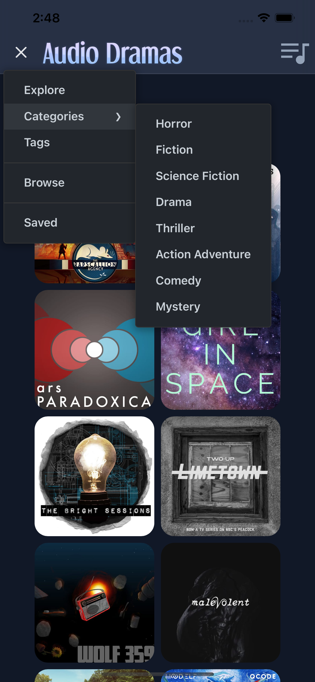 Audio Dramas