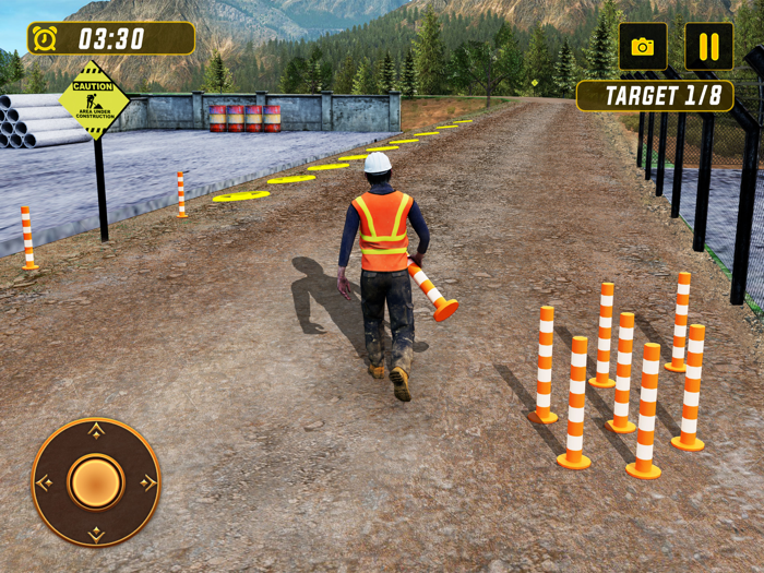 3D Road Construction Simulator