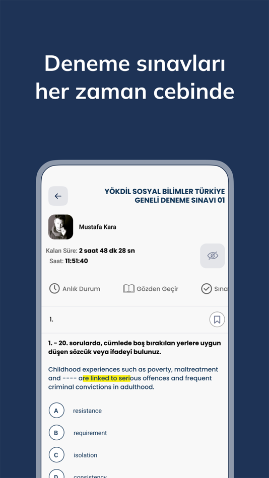 #4. YDS NET (iOS) 게시자: GIDYSOFT YAZILIM VE BILGI TEKNOLOJILERI SANAYI VE TICARET LIMITED SIRKETI