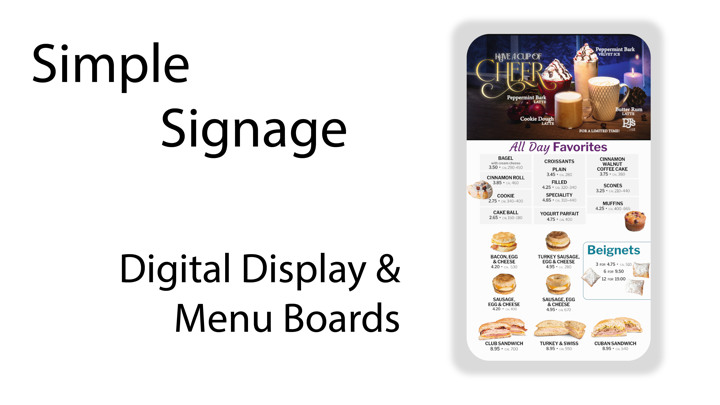 Screenshot #1 pour SimpleSignage: Digital Signage