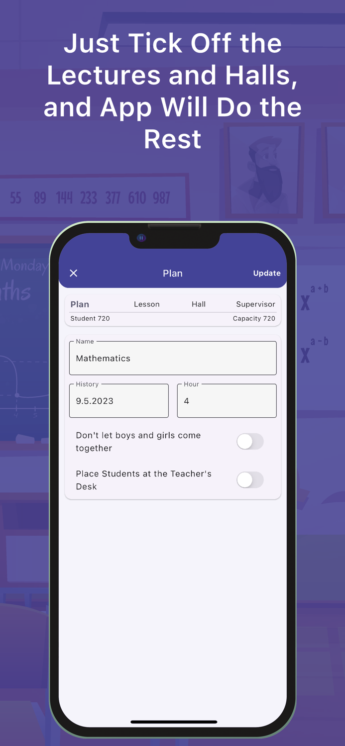 Kelebek - Exam Seating Plan