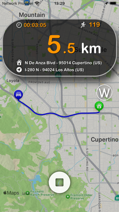 JustMiles Screenshot