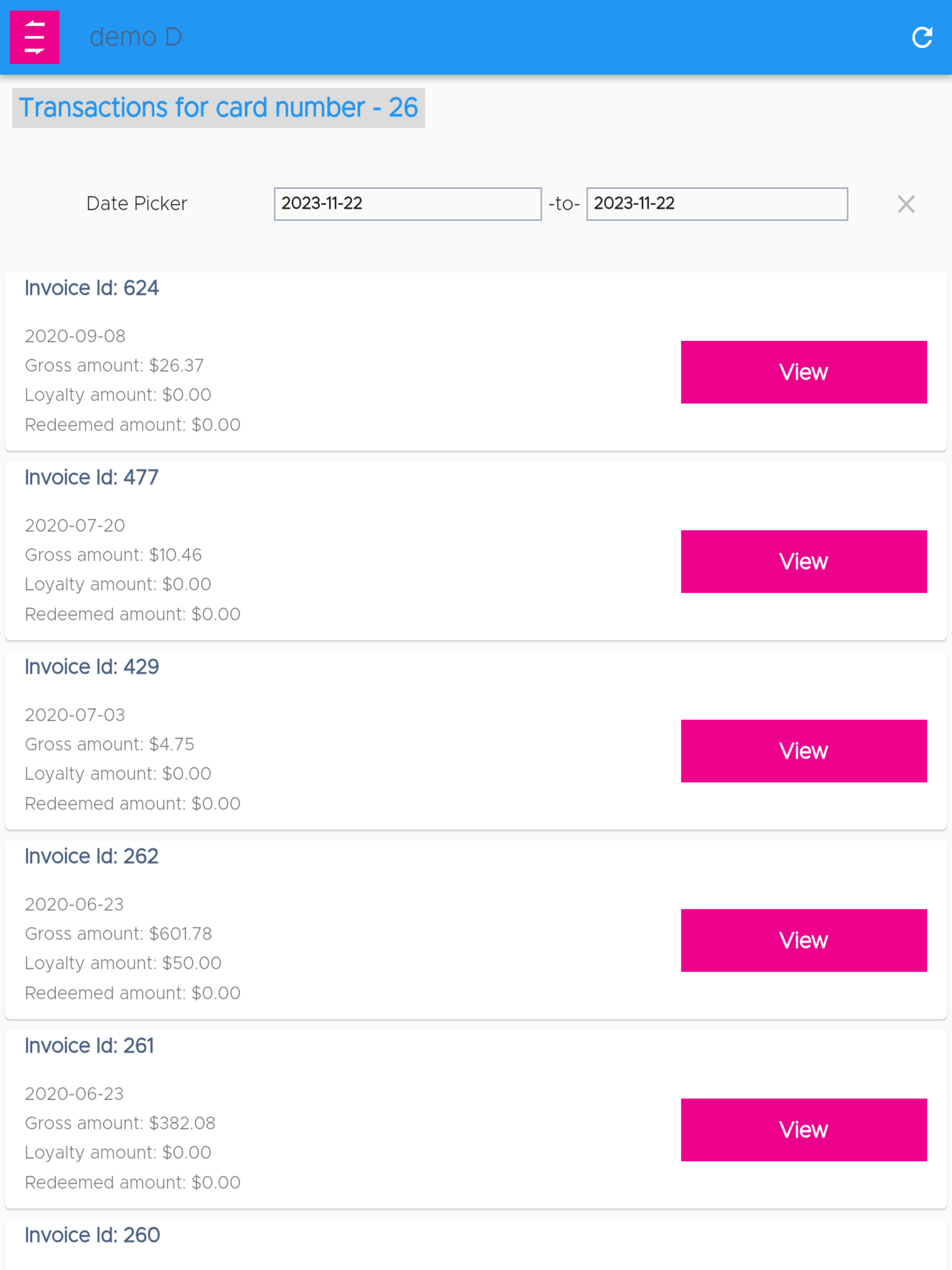 Bizex Loyalty screenshot 16
