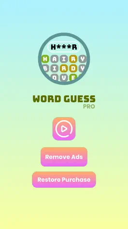 Game screenshot Word Guess Unlimited Puzzle mod apk