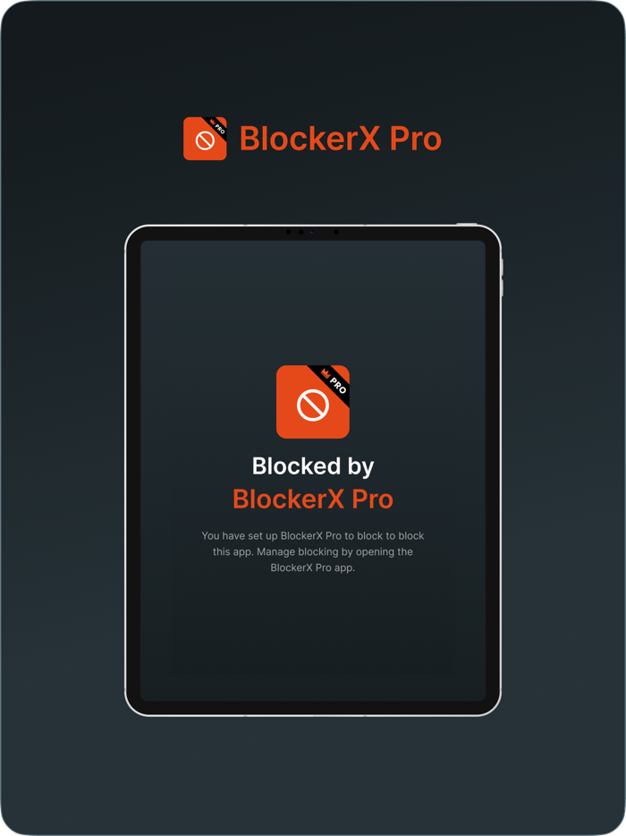 BlockerX Pro Block Apps