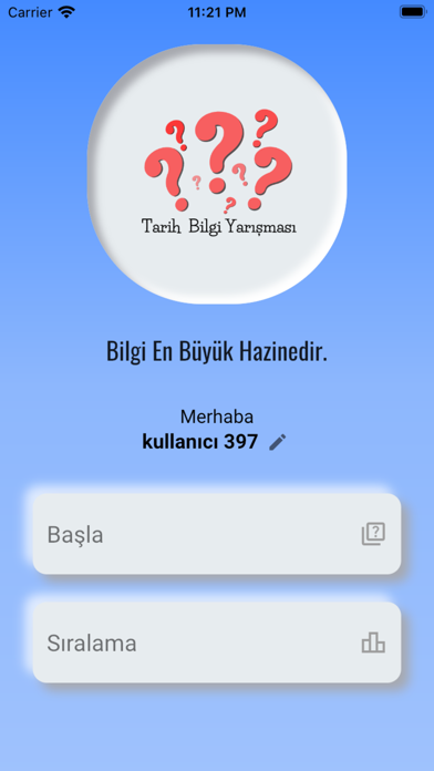 Tarih Kelime Yarışması Screenshot