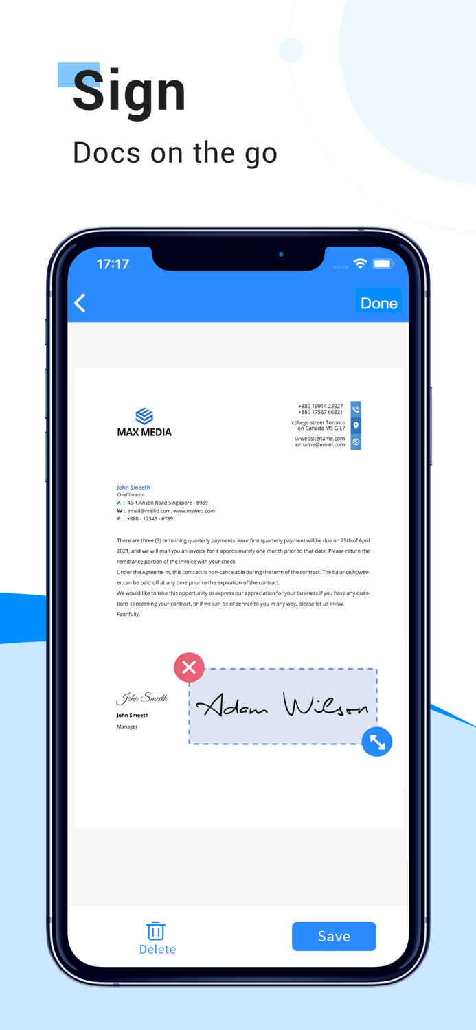 Apowersoft Scanner-PDF Scanner