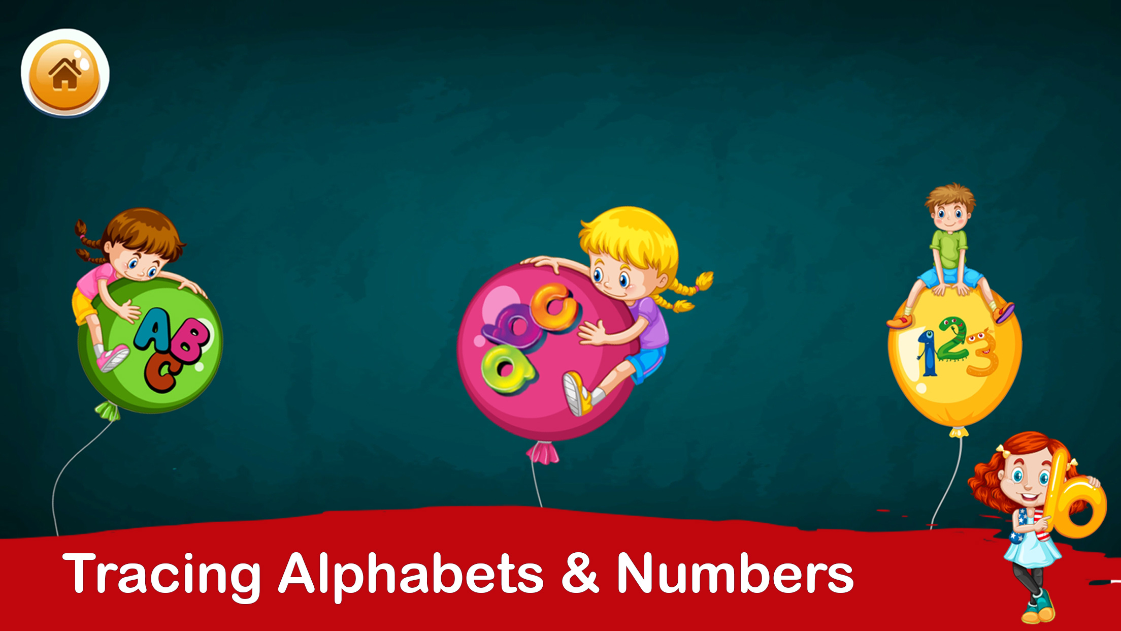 Alphabets and Numbers Tracing