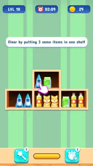 shelf sort puzzle game iphone screenshot 1