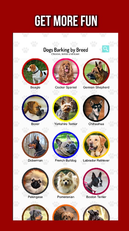 Dogs Barking by Breed