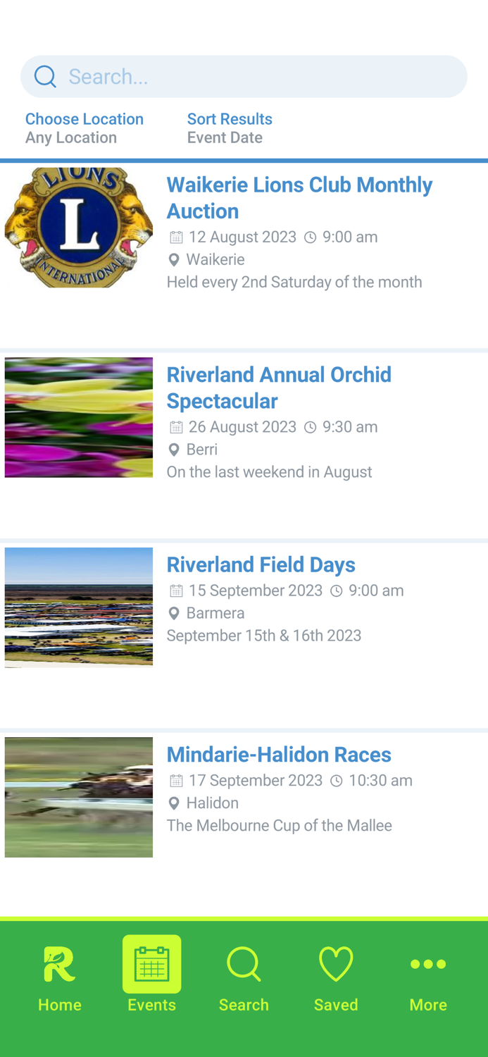 Riverland App
