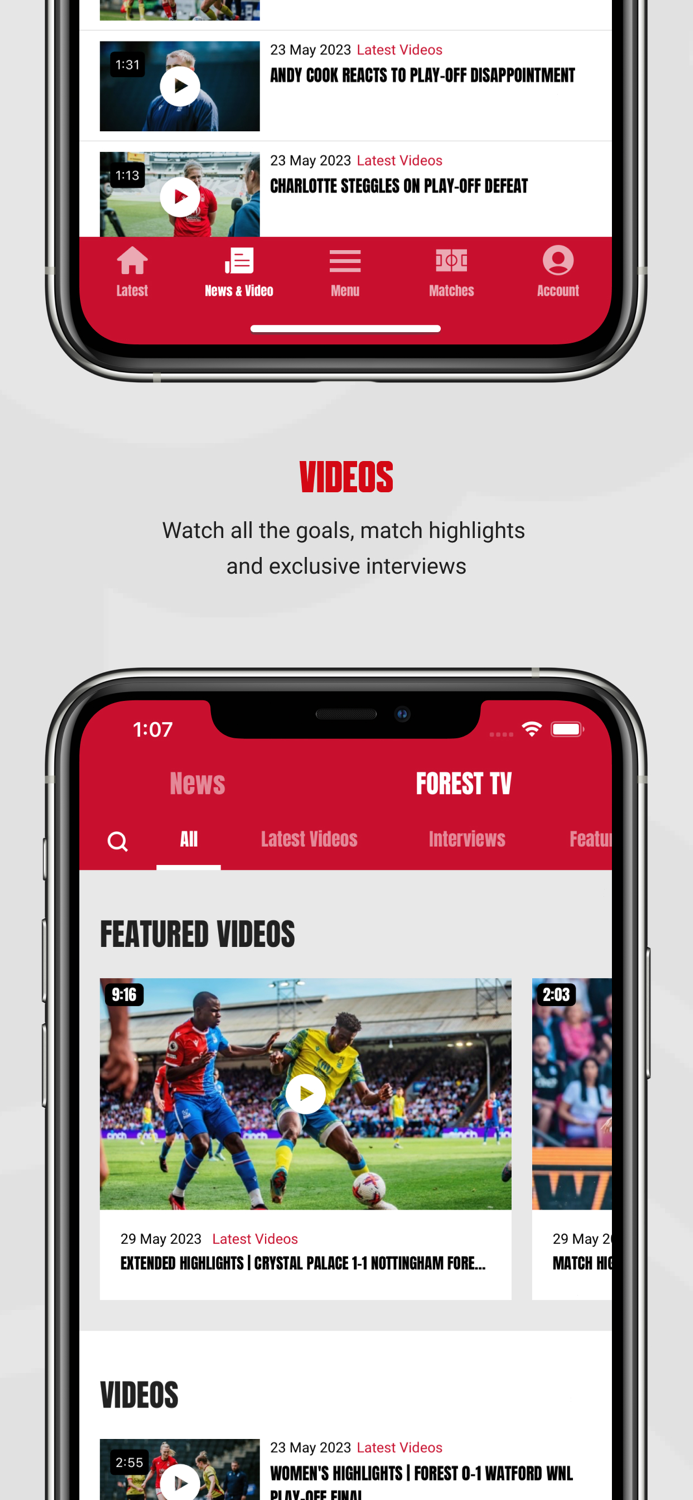 Nottingham Forest App